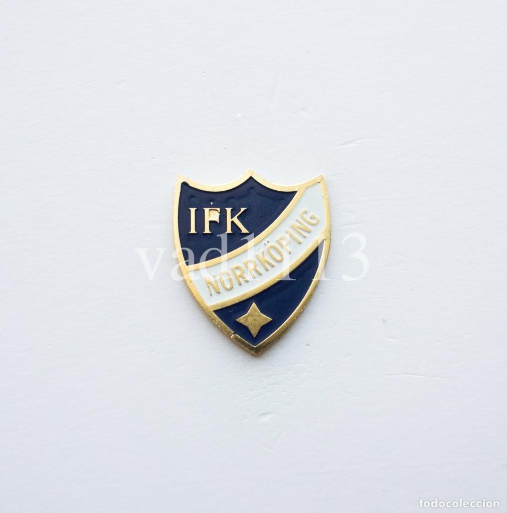 Coleccionismo deportivo: Badge Pin football clubs in Sweden - &rdquo; IFK Norrk&ouml;ping &rdquo;
