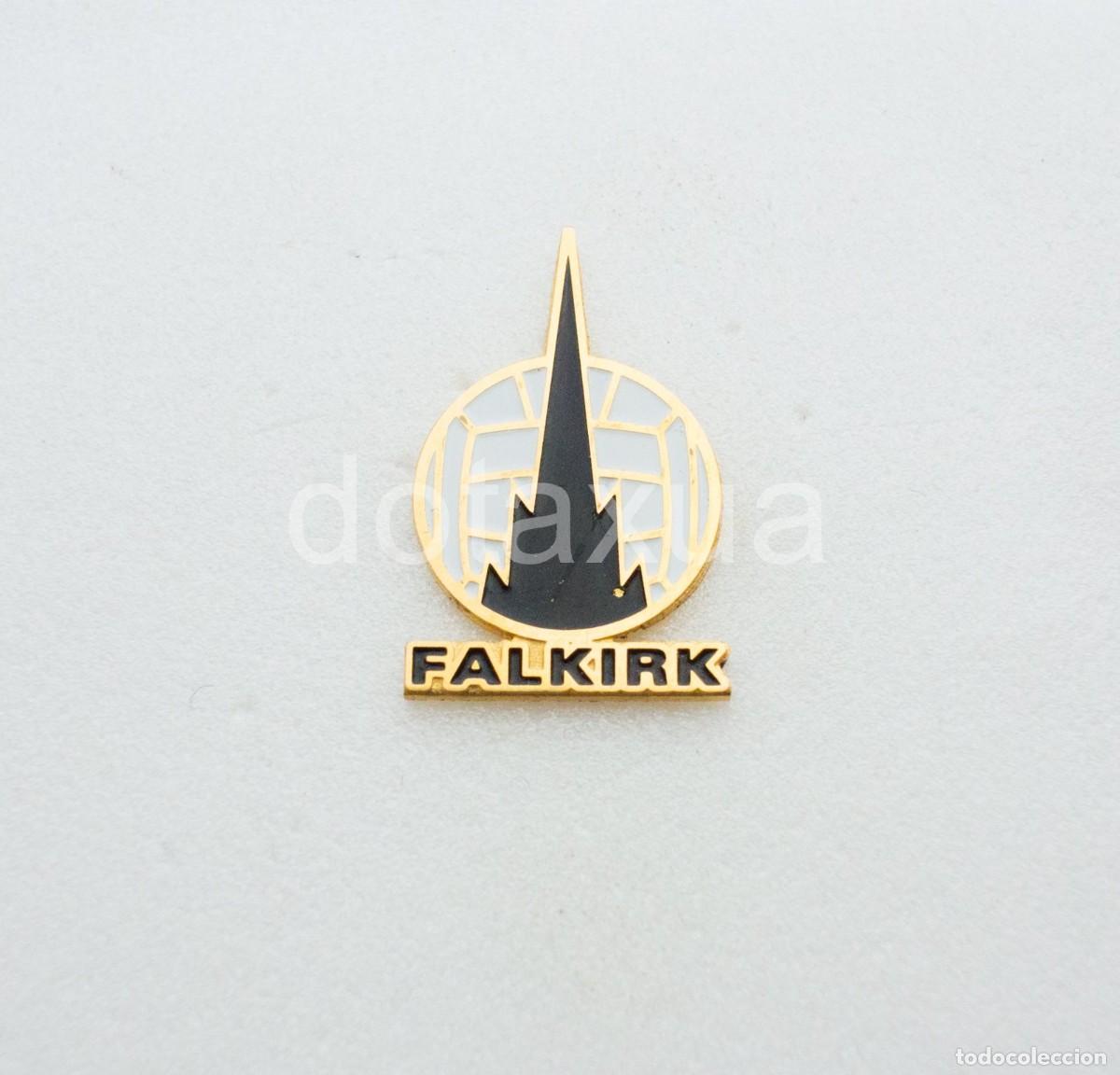Coleccionismo deportivo: Badge Pin: European football clubs Scotland - &rdquo; Falkirk FC &rdquo;