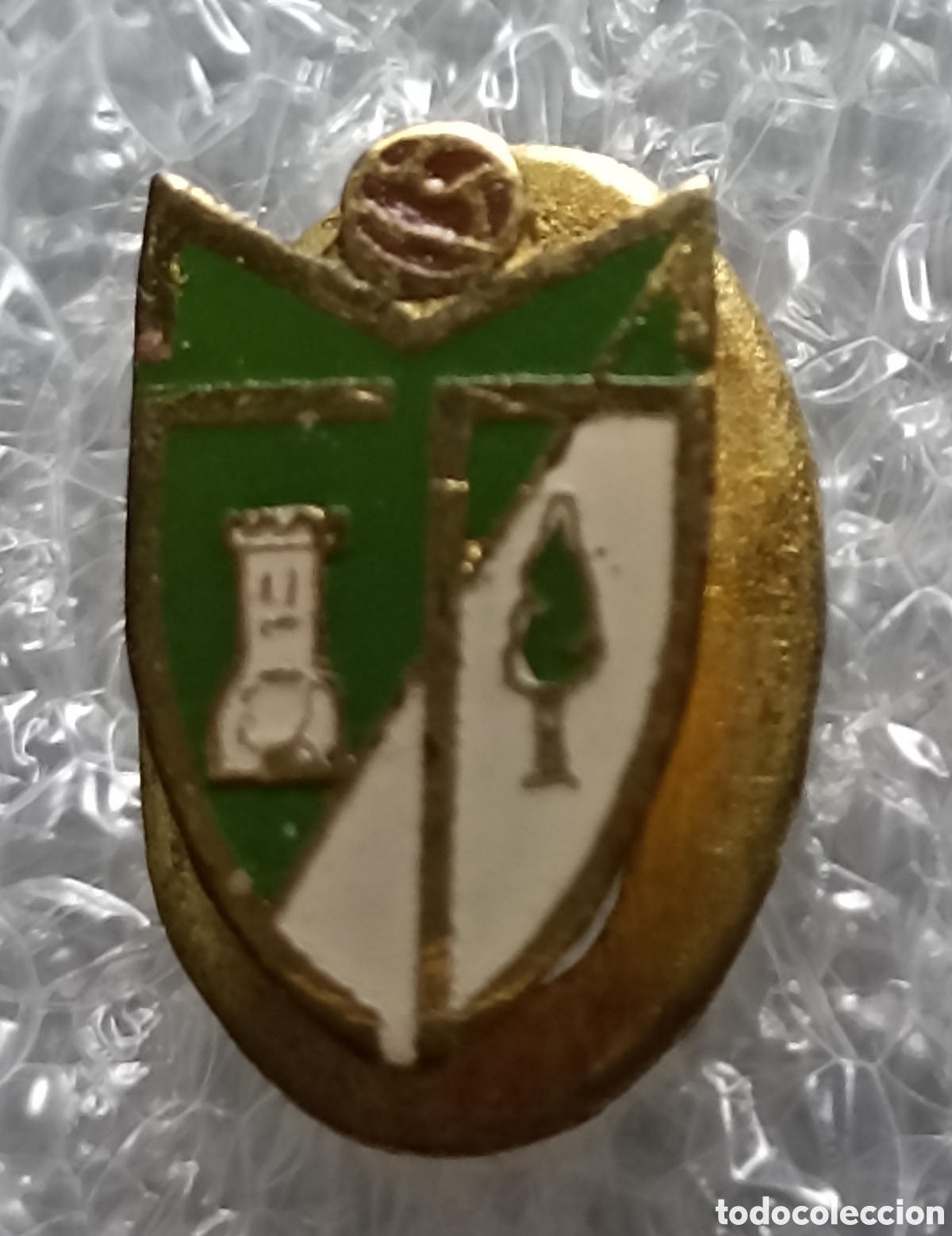 Collectionnisme sportif: PIN FUTBOL OJAL MEQUINEZCA, ZARAGOZA