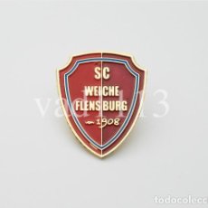 Collezionismo sportivo: BADGE PIN FOOTBALL CLUBS IN GERMANY - ” SC WEICHE FLENSBURG 08 ”