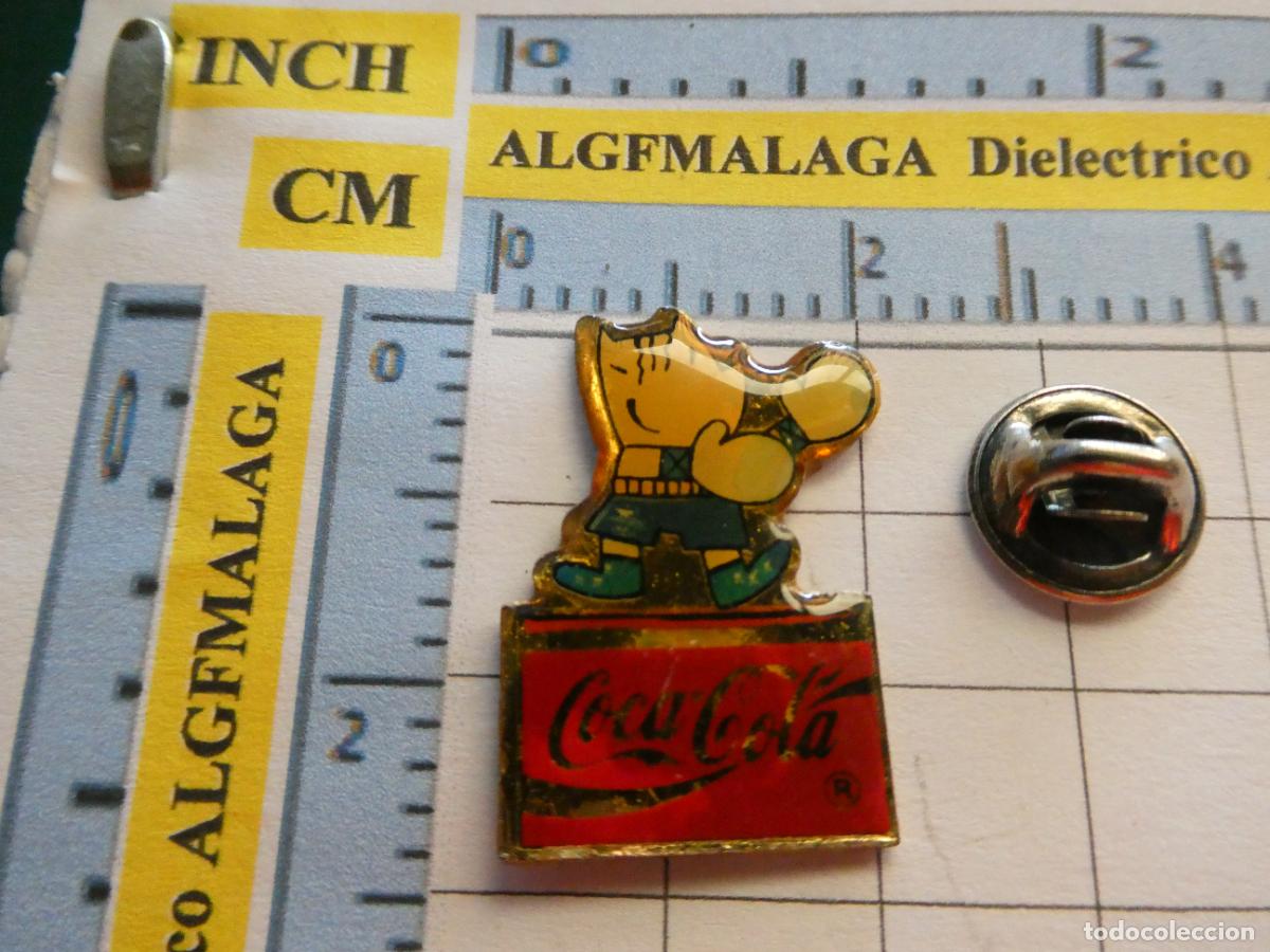 Coleccionismo deportivo: PIN DE DEPORTES. OLIMPIADAS JUEGOS OL&Iacute;MPICOS BARCELONA 92 1992 COBI COCA COLA. BOXEO