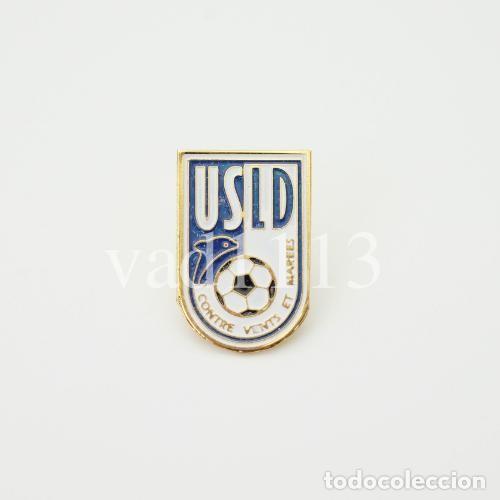 Coleccionismo deportivo: Badge Pin football clubs in France - &rdquo; USL Dunkerque &rdquo;