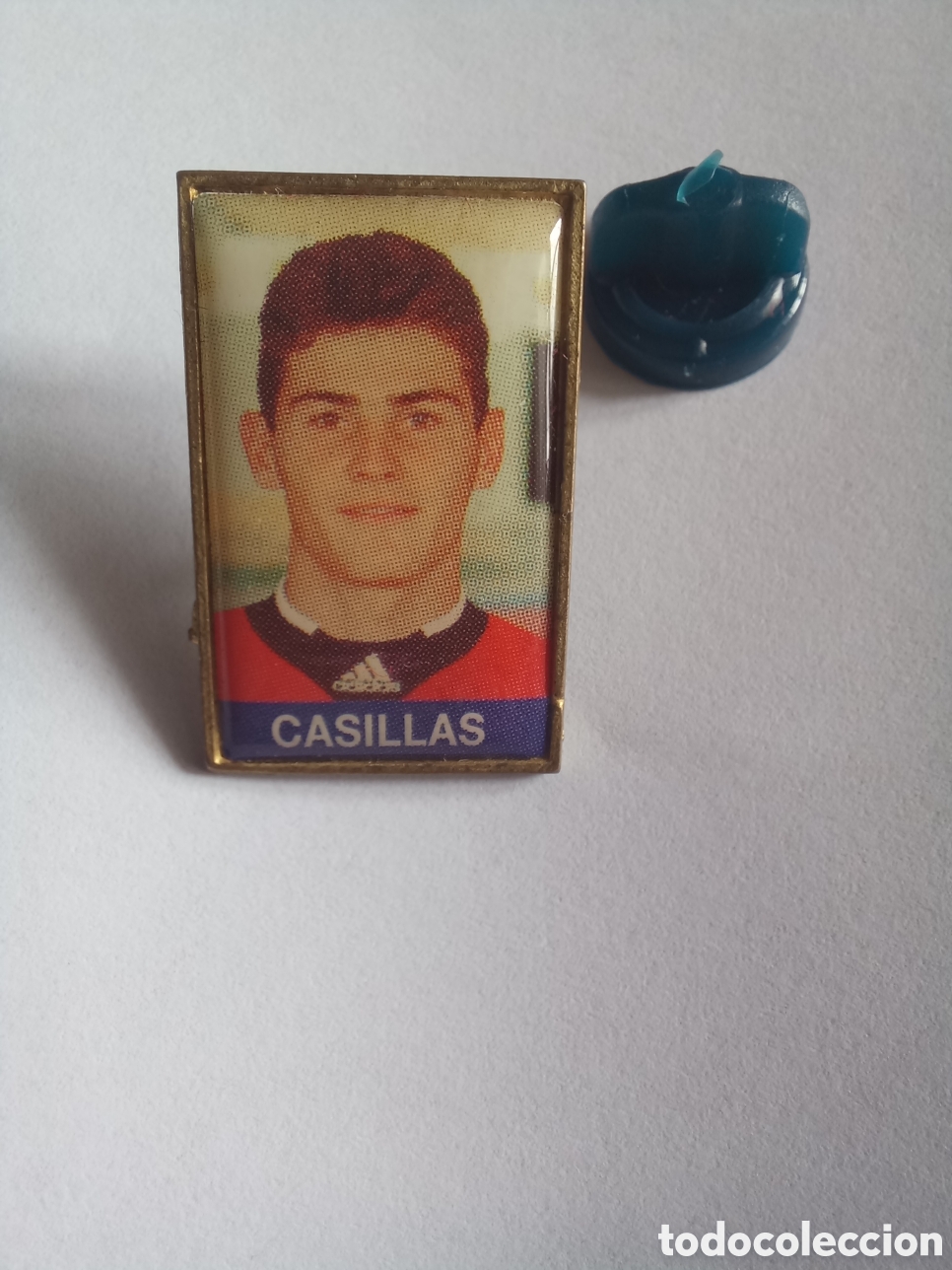 Coleccionismo deportivo: PIN SELECCIÓN ESPAÑOLA DE FÚTBOL EUROCOPA 2000 - IKER CASILLAS