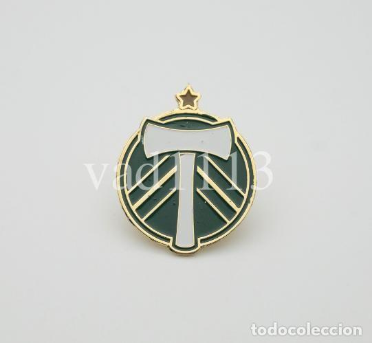 Collectionnisme sportif: Badge Pin Football clubs in USA (CONCACAF) - &rdquo; Portland Timbers &rdquo;
