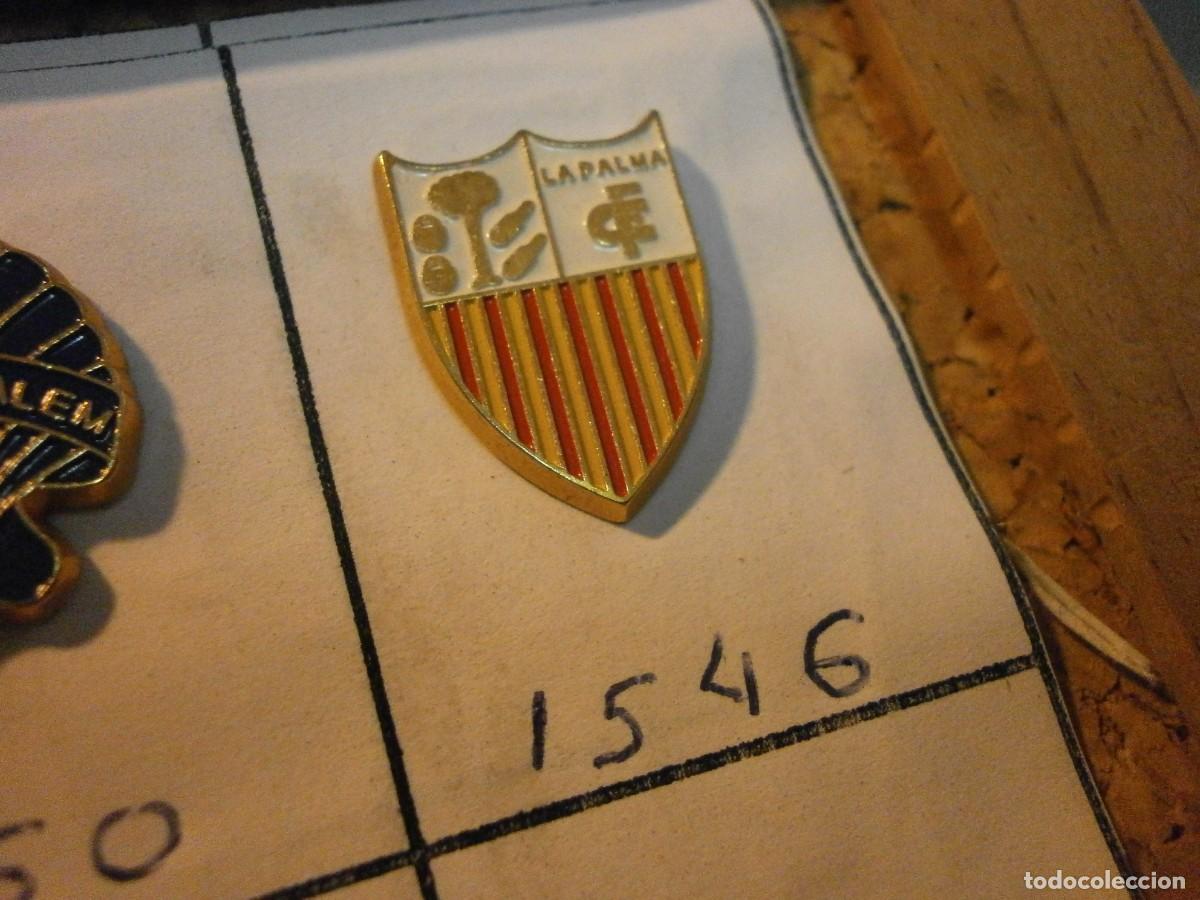 Sammelleidenschaft Sport: pin equipo de futbol la palma 1546