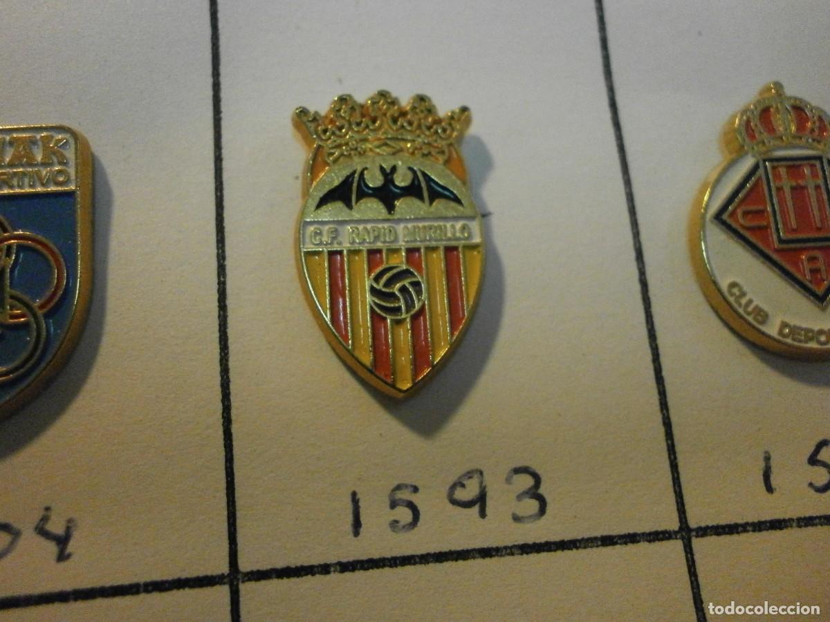 Collectionnisme sportif: pin equipo de futbol rapid murillo 1593