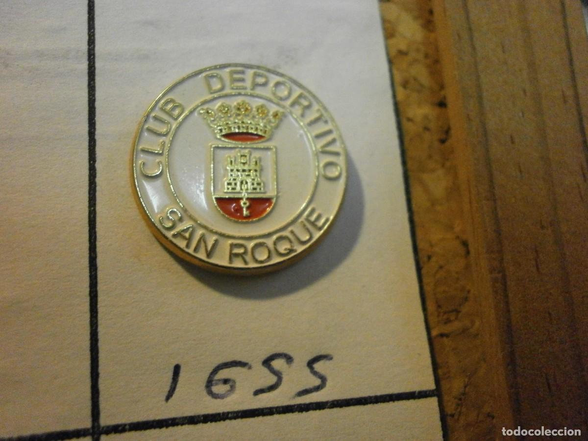 Collectionnisme sportif: pin equipo de futbol san roque 1655