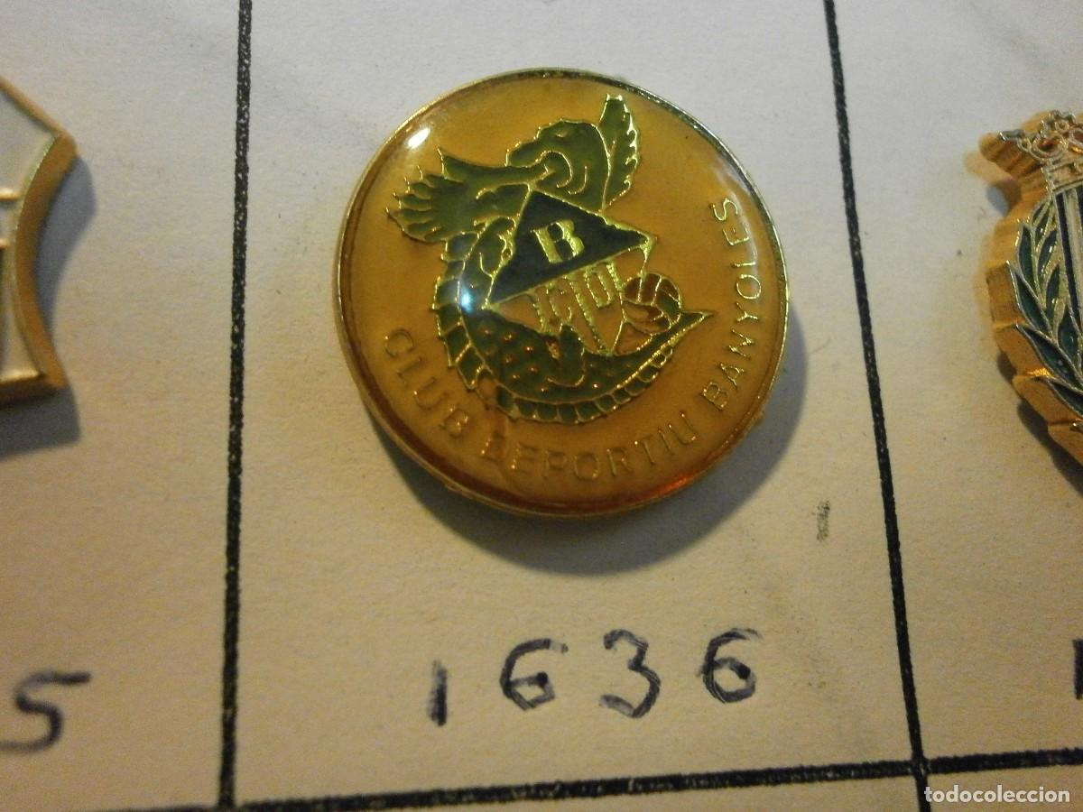 Sammelleidenschaft Sport: pin equipo de futbol banyoles 1636