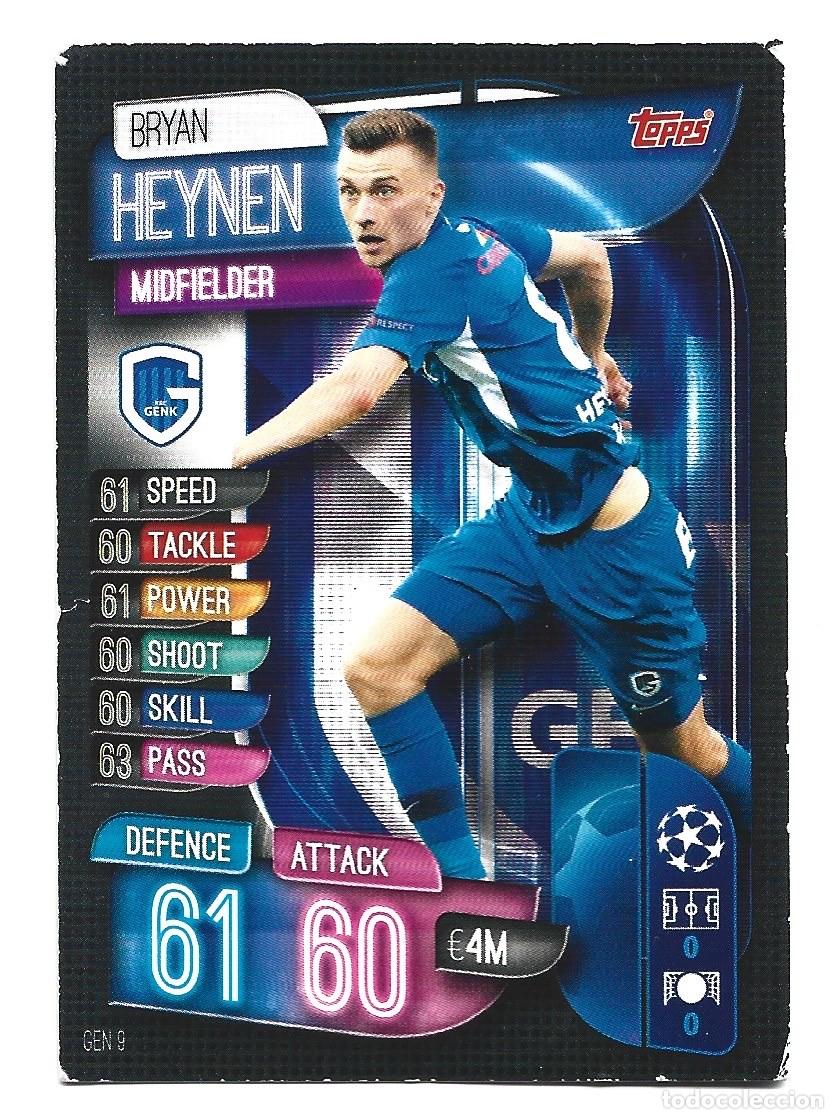 Sports collectibles: CRONO DE MATCH ATTAX FUTBOL HEYNEN
