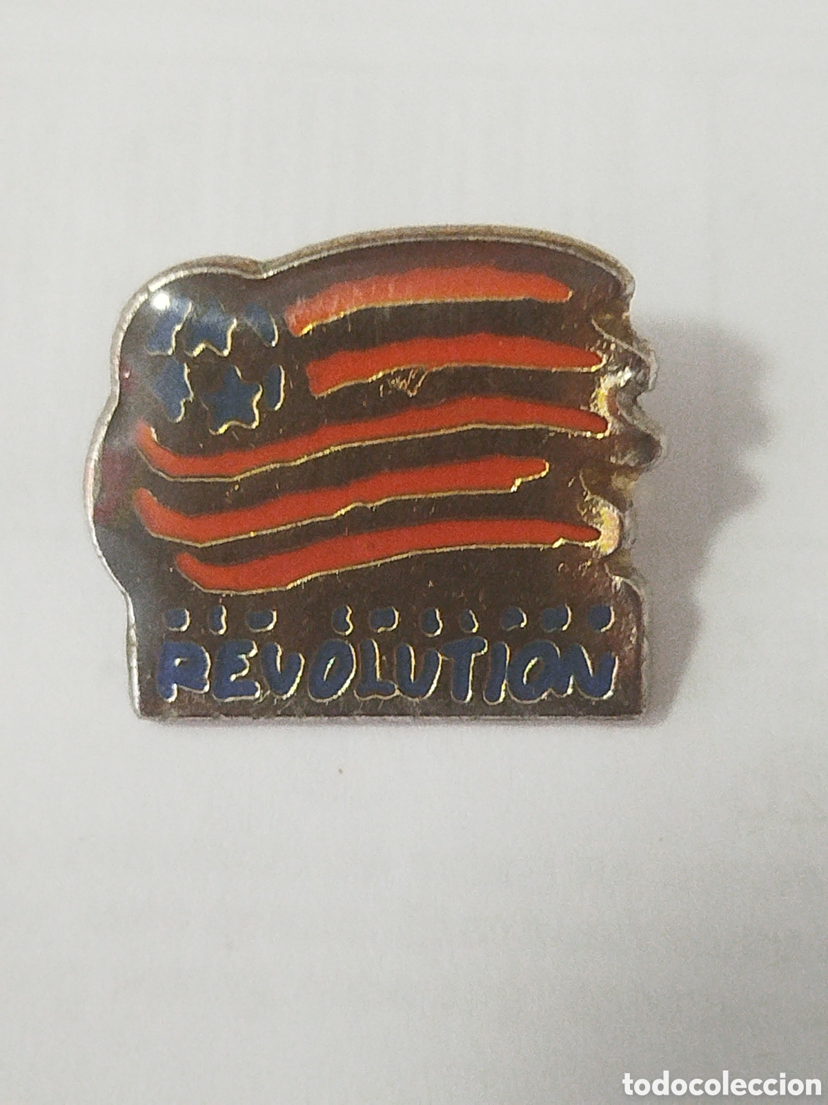 Coleccionismo deportivo: INSIGNIA DE FUTBOL.NEW ENGLAND REVOLUTION.USA