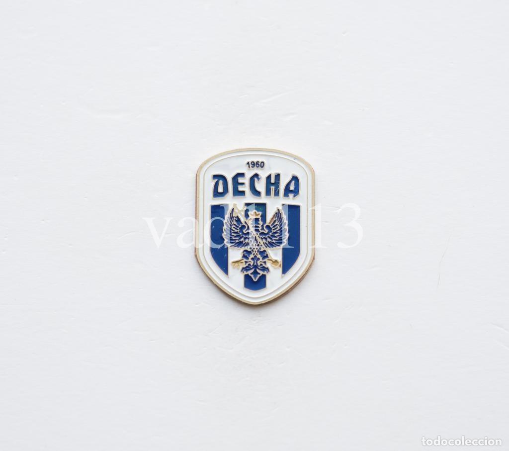 Coleccionismo deportivo: Badge Pin: UEFA European football clubs Ukraine - FC Desna Chernihiv.