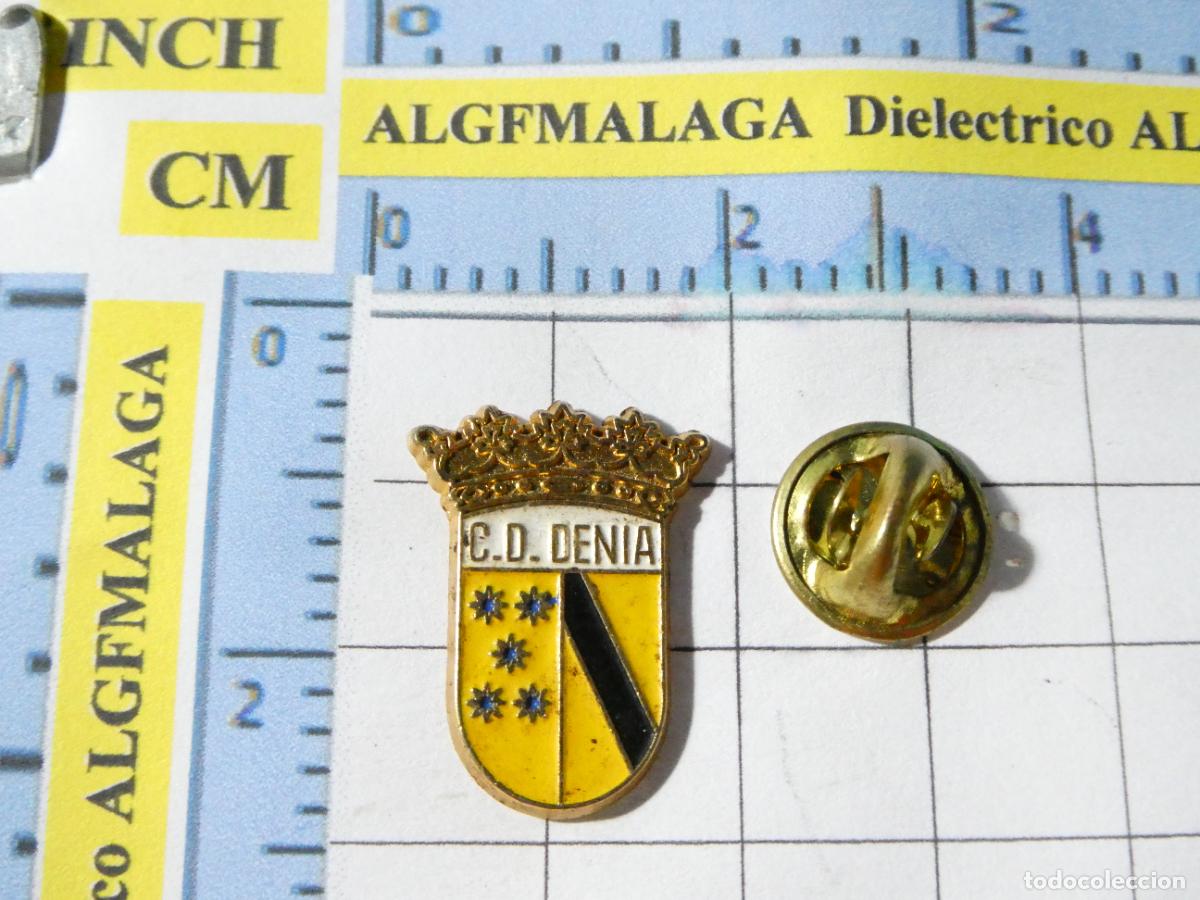 Sammelleidenschaft Sport: PIN DE DEPORTES. F&Uacute;TBOL. CLUB DEPORTIVO DENIA ALICANTE. ESCUDO EQUIPO