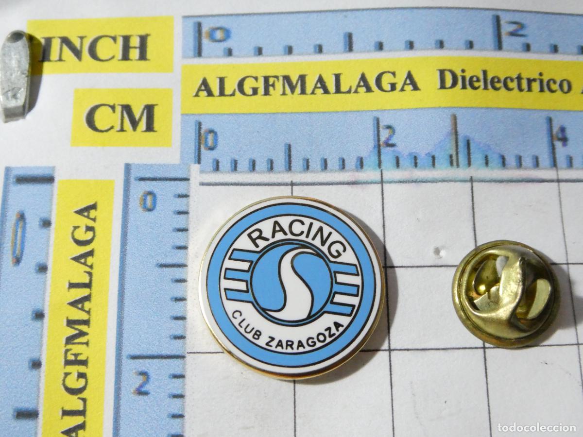 Sammelleidenschaft Sport: PIN DE DEPORTES. F&Uacute;TBOL. RACING CLUB ZARAGOZA. ESCUDO EQUIPO