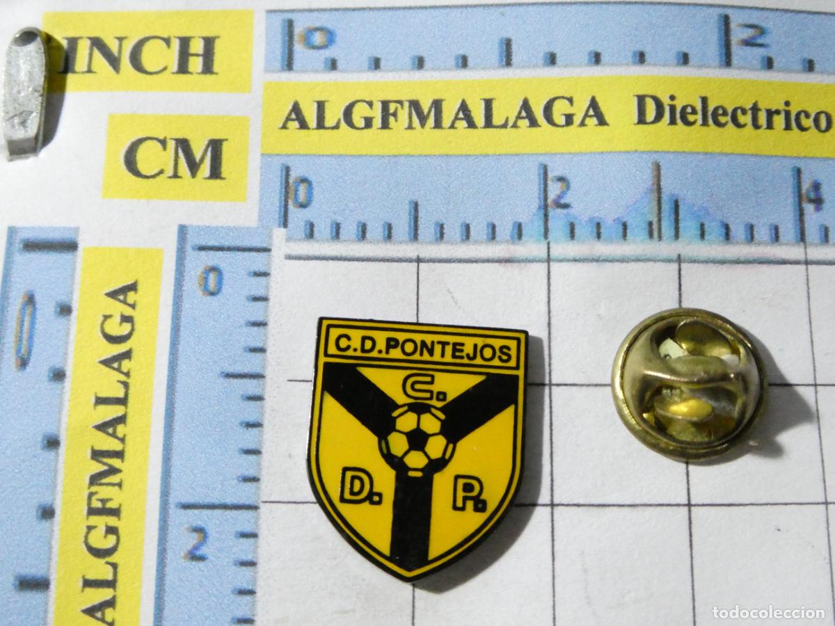 Sammelleidenschaft Sport: PIN DE DEPORTES. F&Uacute;TBOL. CD PONTEJOS CANTABRIA. ESCUDO EQUIPO