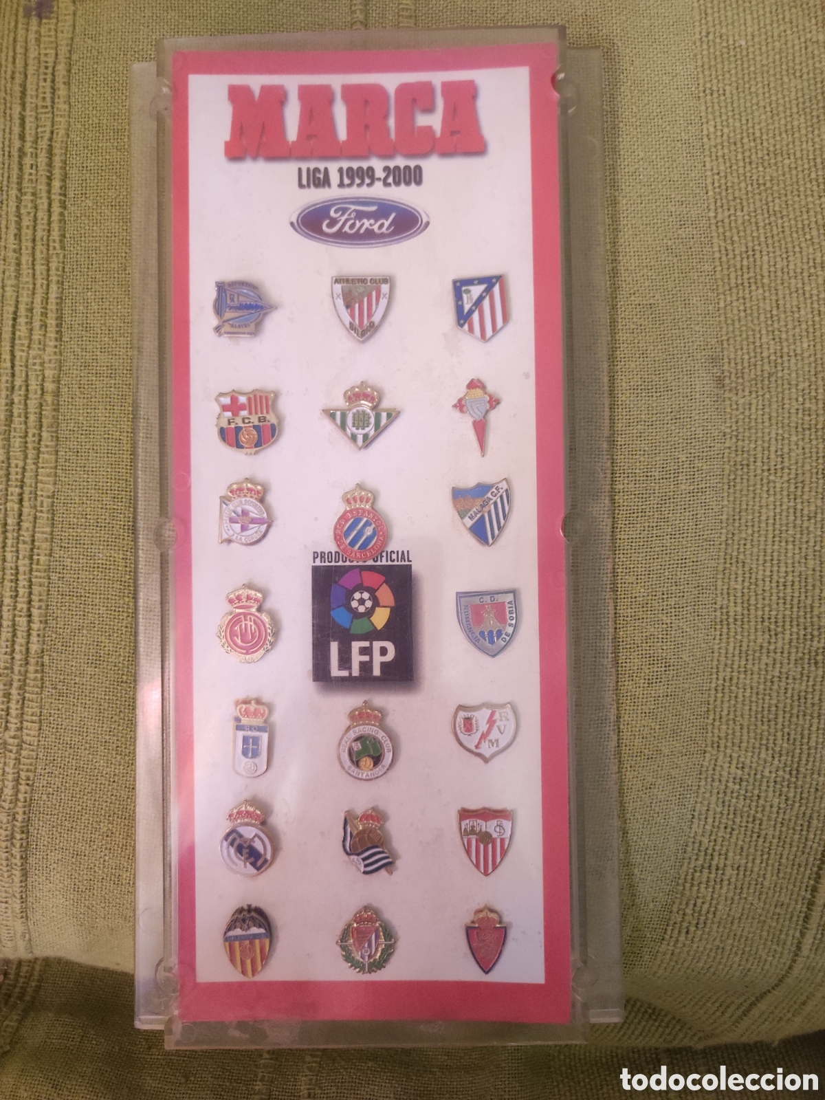 Coleccionismo deportivo: Pins de la liga 1999-2000 - Foto 3
