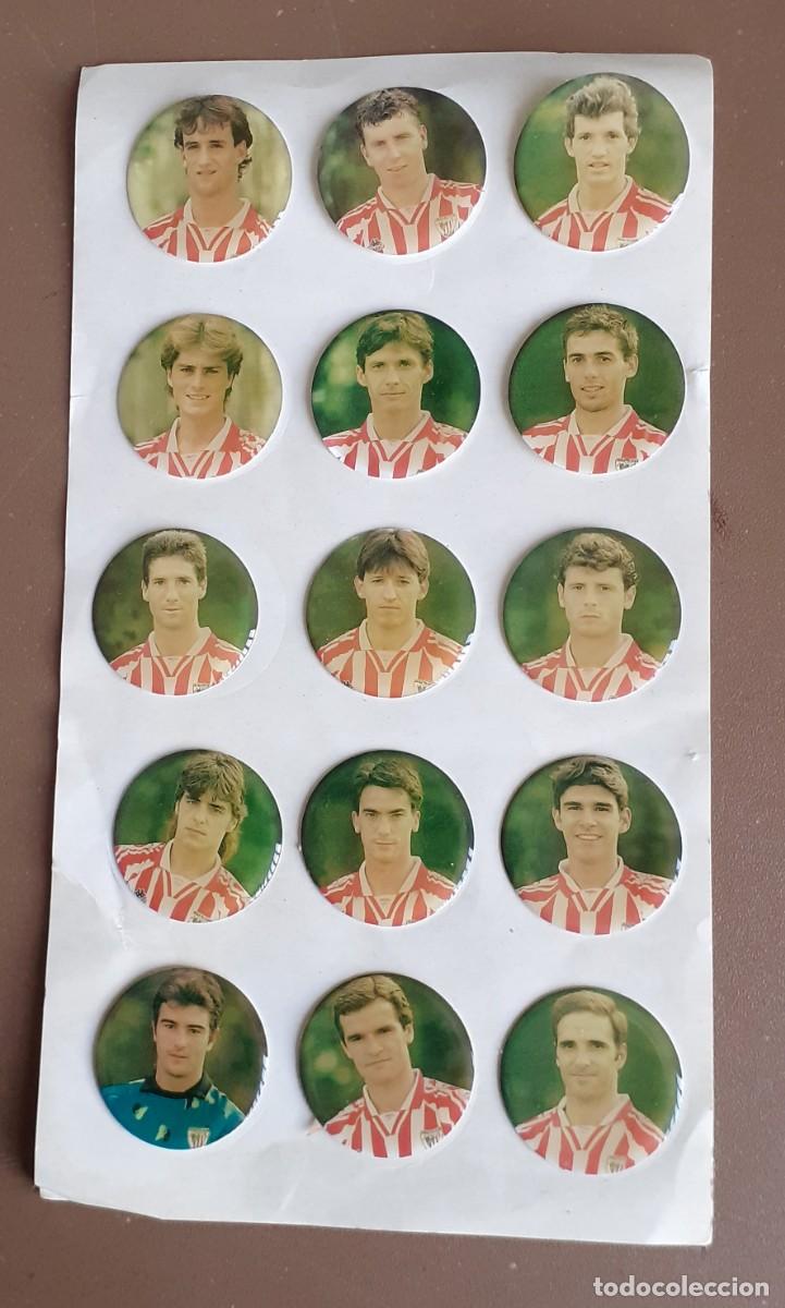 Coleccionismo deportivo: 15 Pegatinas del athletic +/- a&ntilde;os 90 - Foto 1