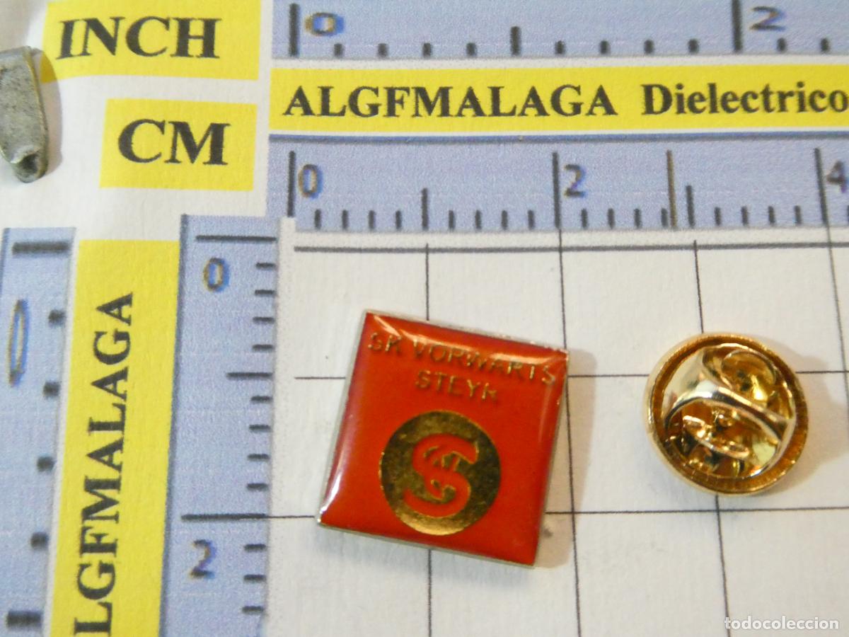 Collezionismo sportivo: PIN DE DEPORTES. F&Uacute;TBOL. SK VORW&Auml;RTS STEYR AUSTRIA. ESCUDO EQUIPO.