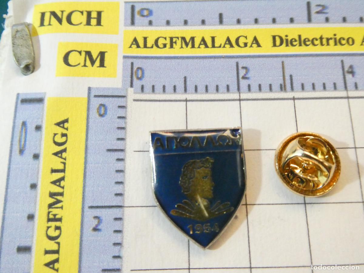 Sammelleidenschaft Sport: PIN DE DEPORTES. F&Uacute;TBOL. APOLLON LIMASSOL CHIPRE. ESCUDO EQUIPO.