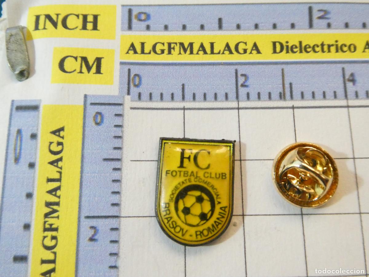 Sammelleidenschaft Sport: PIN DE DEPORTES. F&Uacute;TBOL. FC FOTBAL CLUB BRASOV ROMANIA RUMANIA. ESCUDO EQUIPO.