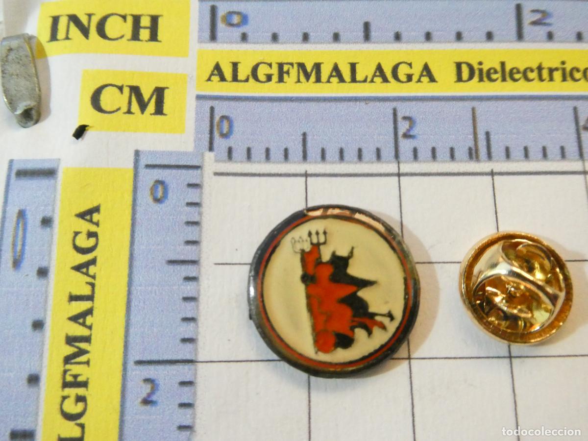 Collezionismo sportivo: PIN DE DEPORTES. F&Uacute;TBOL. CALCIO FOGGIA 1920 DIABLOS DEMONIOS ITALIA. ESCUDO EQUIPO.