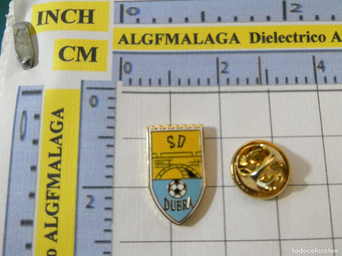 Sammelleidenschaft Sport: PIN DE DEPORTES. F&Uacute;TBOL. SD VALLE DEL DUBRA, CORU&Ntilde;A. ESCUDO EQUIPO