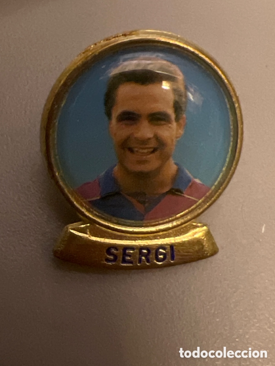 Coleccionismo deportivo: T4/X29/61. PIN SERGI -LOS PINS DEL DREAM TEAM F&Uacute;TBOL CLUB BARCELONA BAR&Ccedil;A SERGI