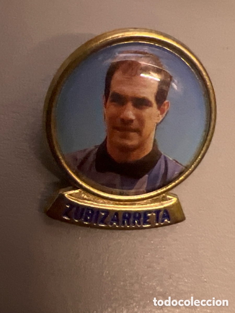 Collezionismo sportivo: T4/X29/68. PIN ZUBIZARRETA DE LOS PINS DEL DREAM TEAM - F.C. BARCELONA - BAR&Ccedil;A - DIARIO SPORT