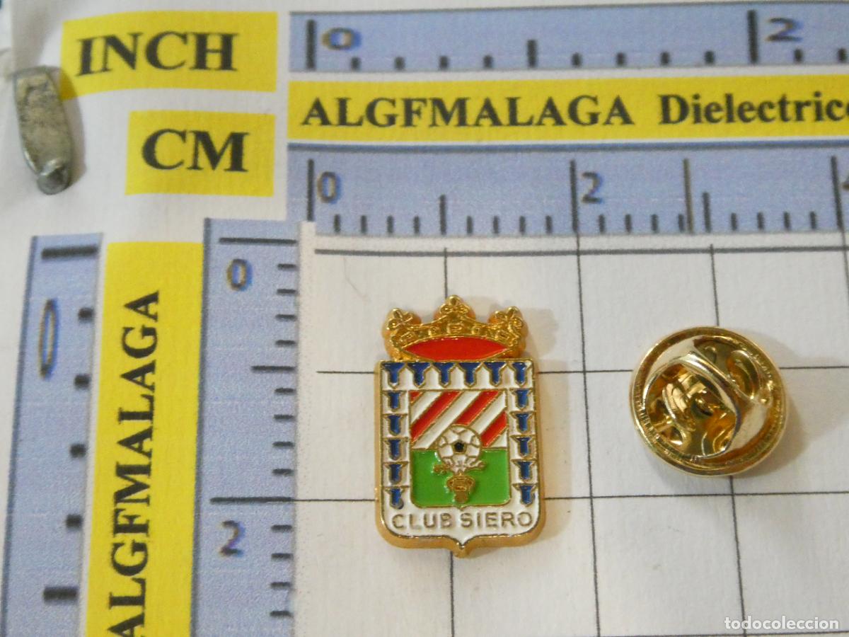 Collectionnisme sportif: PIN DE DEPORTES. F&Uacute;TBOL. CLUB SIERO ASTURIAS. ESCUDO EQUIPO