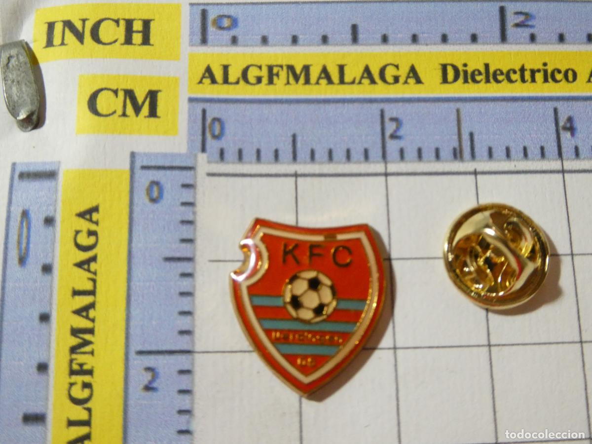 Sports collectibles: PIN DE DEPORTES. F&Uacute;TBOL. KFC UERDINGEN KREFELD ALEMANIA. ESCUDO EQUIPO