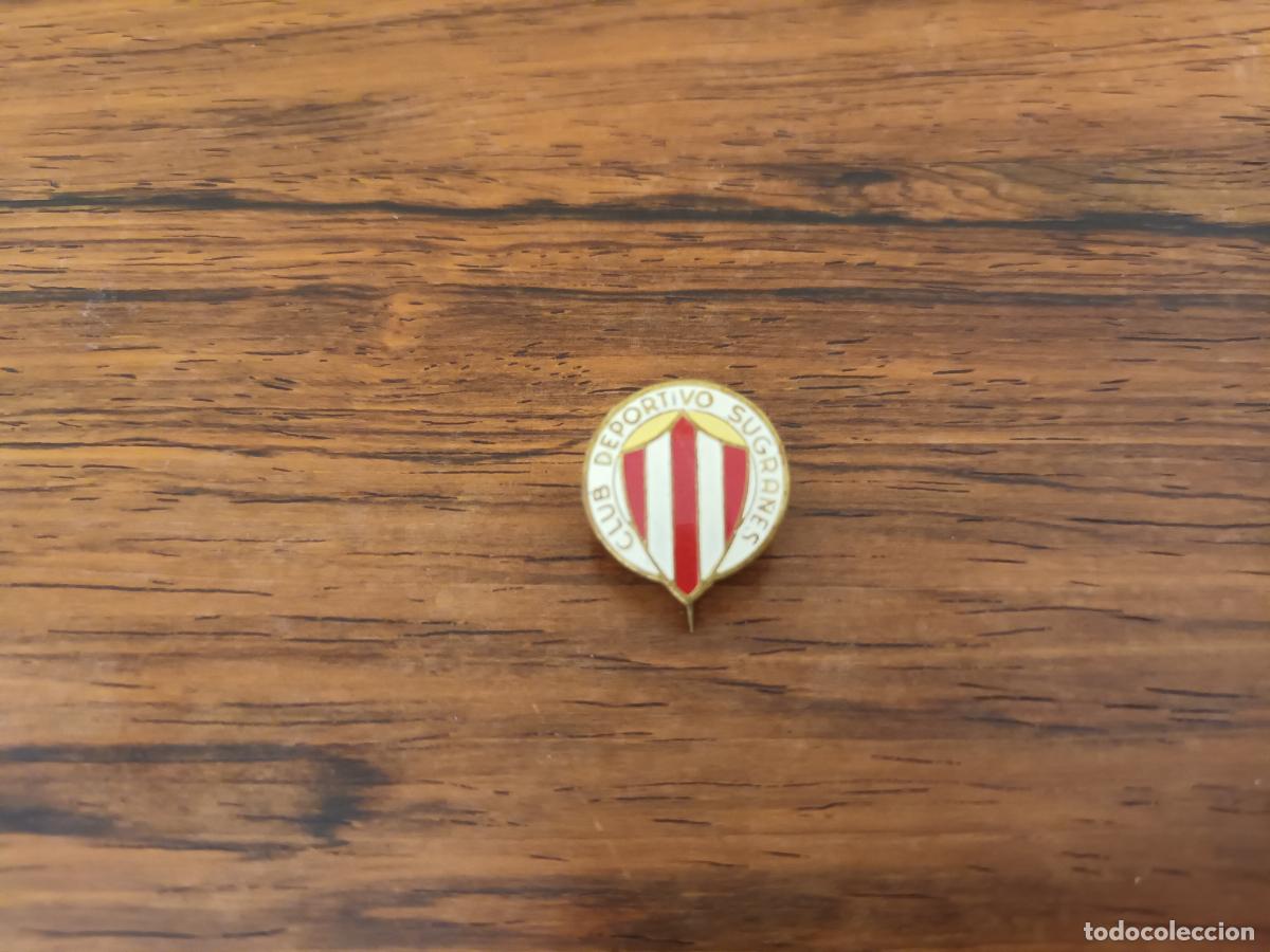 Coleccionismo deportivo: INSIGNIA CLUB DEPORTIVO SUGRANES SUGRA&Ntilde;ES. FUTBOL?