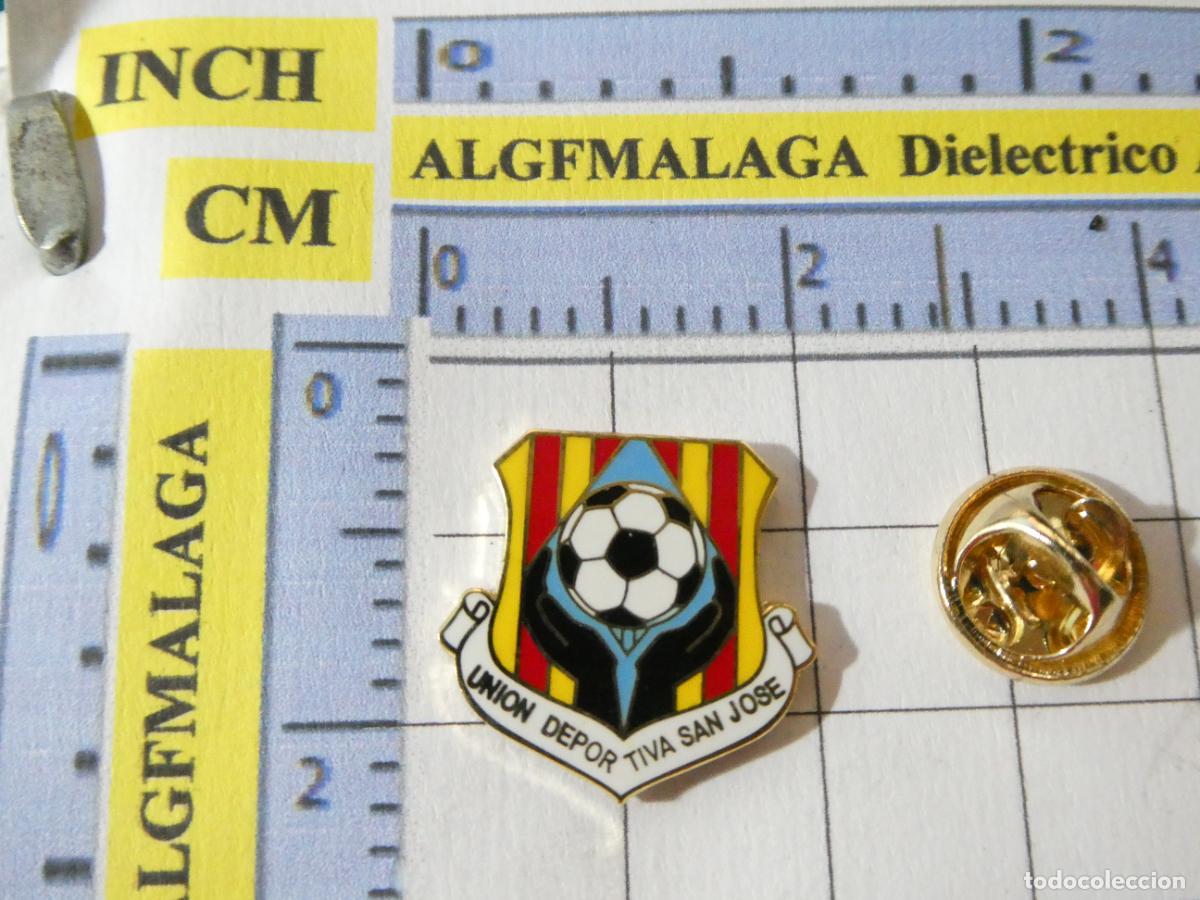 Sammelleidenschaft Sport: PIN DE DEPORTES. F&Uacute;TBOL. UNI&Oacute;N DEPORTIVA SAN JOS&Eacute; ZARAGOZA. ESCUDO EQUIPO