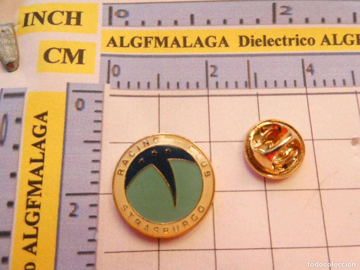 Collezionismo sportivo: PIN DE DEPORTES. F&Uacute;TBOL. CLUB RACING STRASBURGO FRANCIA. ESCUDO EQUIPO