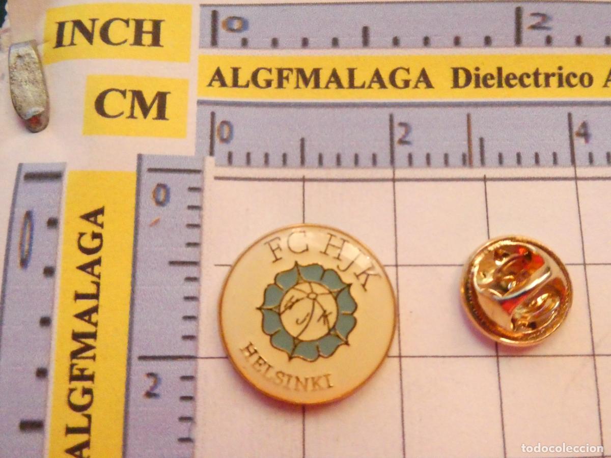 Collezionismo sportivo: PIN DE DEPORTES. F&Uacute;TBOL. FC HJK HELSINKI FINLANDIA. ESCUDO EQUIPO