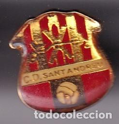 Coleccionismo deportivo: PIN DEL CLUB DE FUTBOL SANT ANDREU (FOOTBALL) BARCELONA