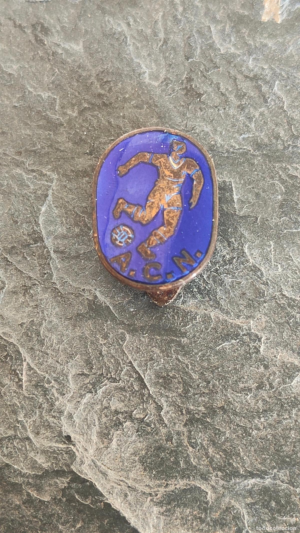 Sammelleidenschaft Sport: Pin antigo muy raro escudo equipo futbol italia Associazione Calcio Napoli insignia ojal a&ntilde;os 20/30