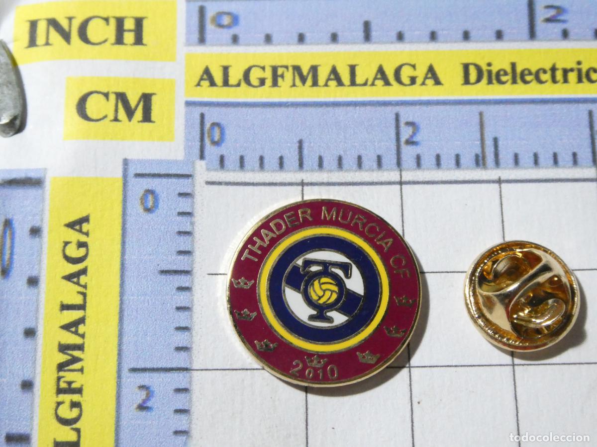 Collezionismo sportivo: PIN DE DEPORTES. F&Uacute;TBOL. THADER MURCIA CF. ESCUDO EQUIPO