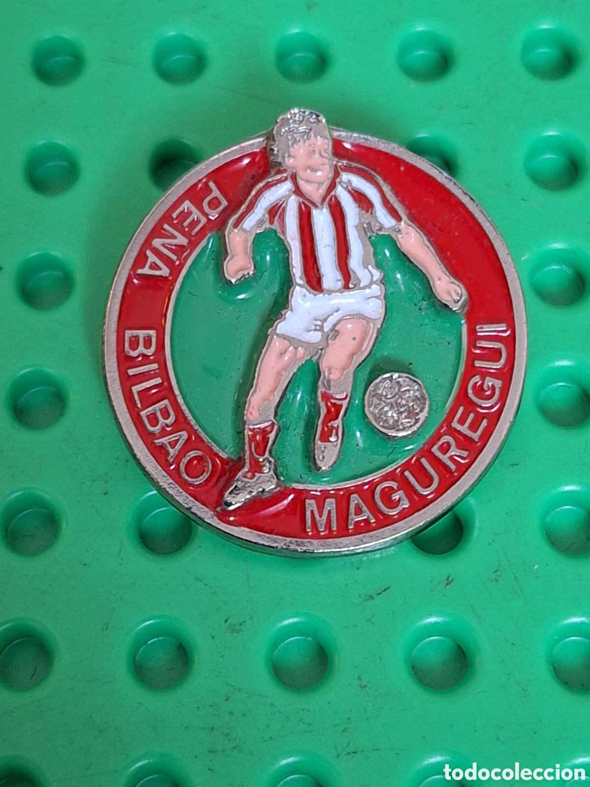 Coleccionismo deportivo: Pin Pe&ntilde;a Athletic de Bilbao - Foto 1