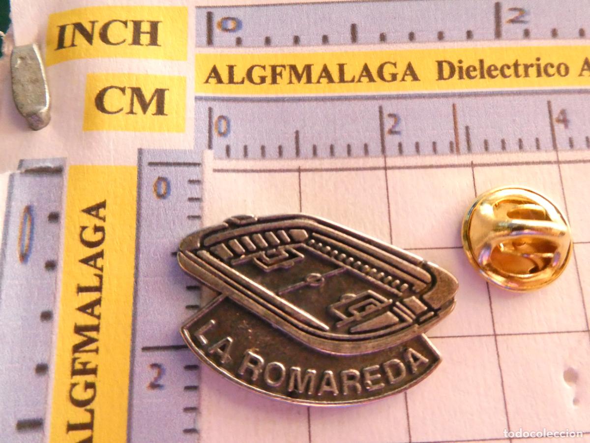 Collezionismo sportivo: PIN DE F&Uacute;TBOL. ESTADIO CAMPO DE F&Uacute;TBOL LA ROMAREDA ZARAGOZA
