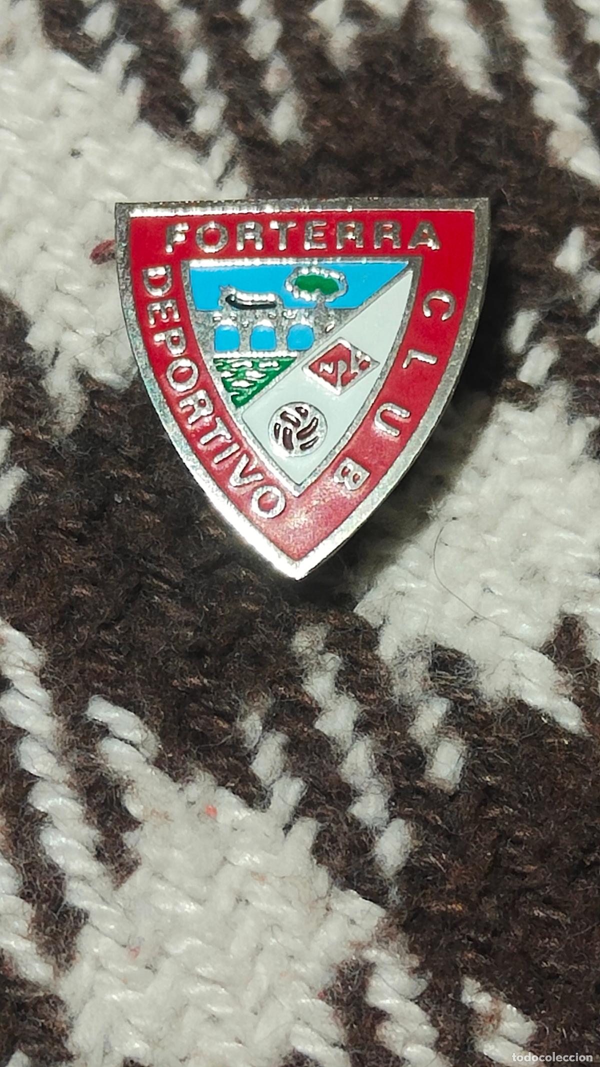 Sammelleidenschaft Sport: Pin antiguo club deportivo forterra (insignia imperdible equipo futbol salamanca)