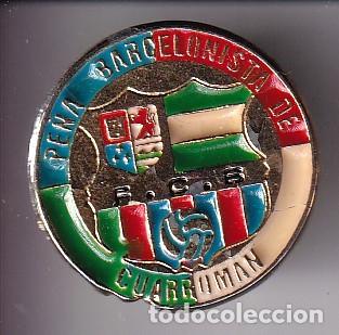 Collezionismo sportivo: PIN DE FUTBOL DE LA PE&Ntilde;A BARCELONISTA CUARRUMAN (FOOTBALL) BARCELONA-BAR&Ccedil;A