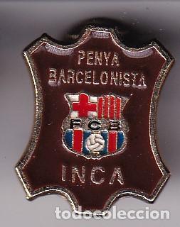 Collezionismo sportivo: PIN DE FUTBOL DE LA PE&Ntilde;A BARCELONISTA DE INCA (FOOTBALL) BARCELONA-BAR&Ccedil;A