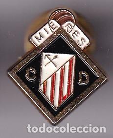 Coleccionismo deportivo: PIN DEL EQUIPO DE FUTBOL MIERES (FOOTBALL)