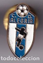 Coleccionismo deportivo: PIN DEL EQUIPO DE FUTBOL ALEGRIA (FOOTBALL)