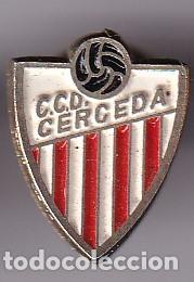 Coleccionismo deportivo: PIN DEL EQUIPO DE FUTBOL CERCEDA (FOOTBALL)