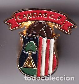 Coleccionismo deportivo: PIN DEL EQUIPO DE FUTBOL CANDAS (FOOTBALL)