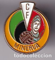 Collectionnisme sportif: PIN DEL EQUIPO DE FUTBOL MINERVA (FOOTBALL)