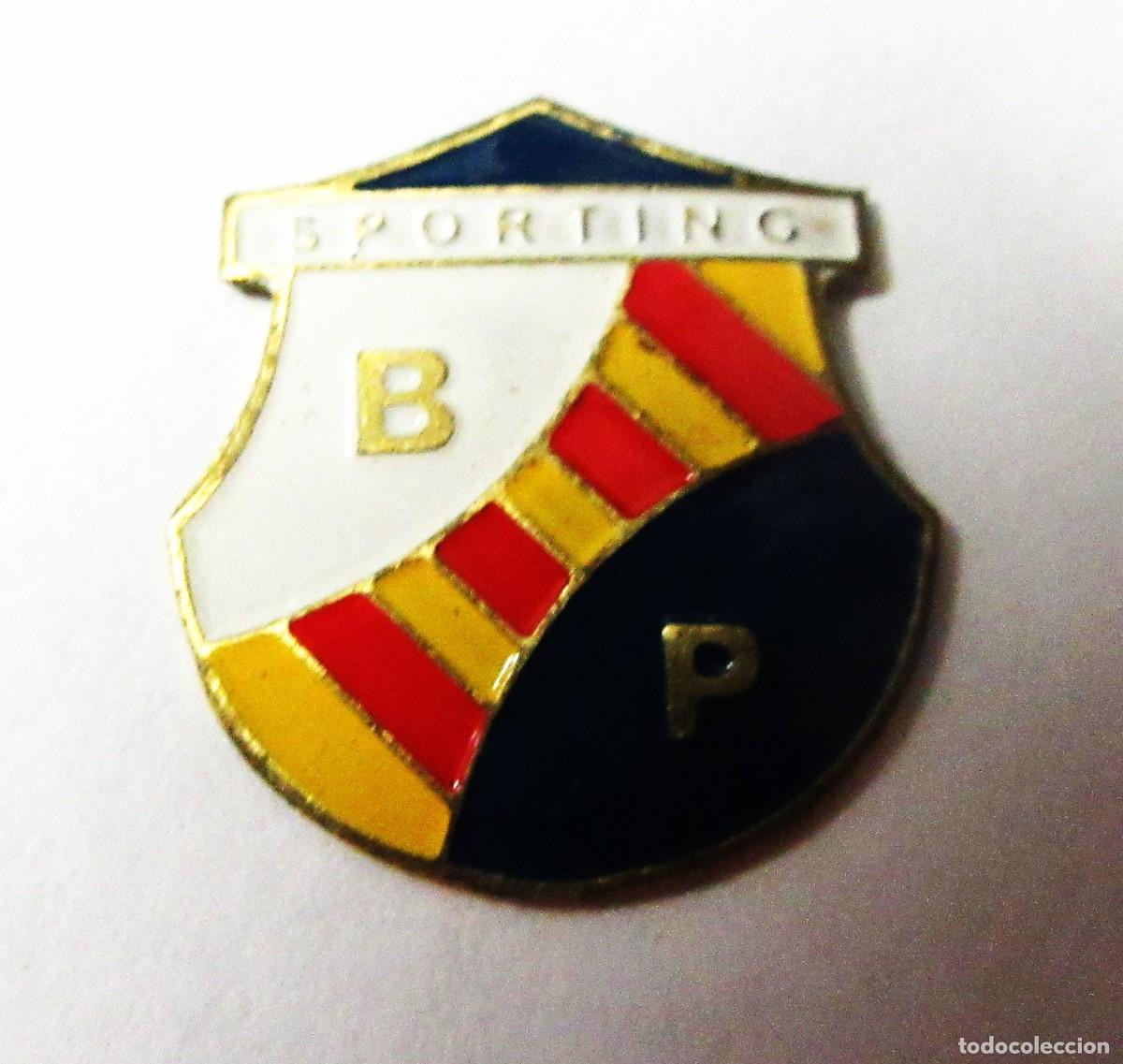 Collezionismo sportivo: Antiguo pin's del Club de futbol Esportin B.P.
