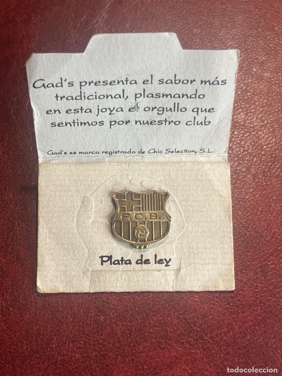 Collezionismo sportivo: PIN DE PLATA DEL FUTBOL CLUB BARCELONA.