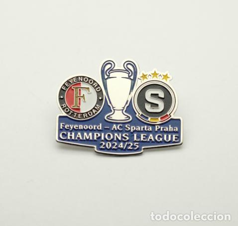 Sammelleidenschaft Sport: Football pin Feyenoord Netherlands - Sparta Prague Czech 2024-25 Champions League