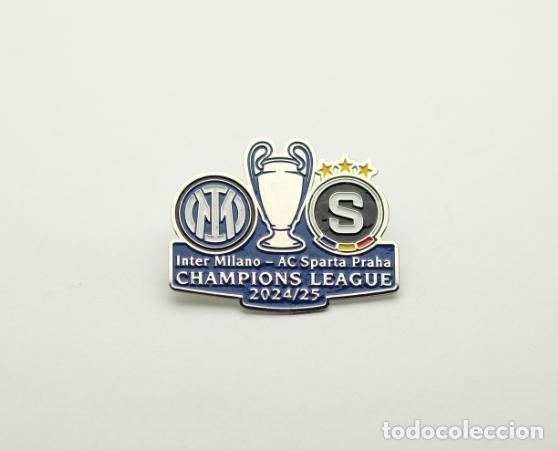 Sammelleidenschaft Sport: Football pin Inter Milan Italy - Sparta Prague Czech 2024-25 Champions League